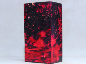 Stabilized Maple Burl Wood Mod Block